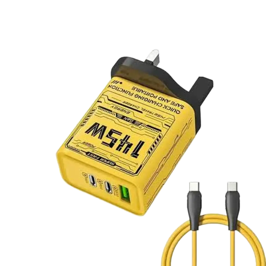 145W Triple Port Ultra-Fast Charging GaN Adapter Nexara Living