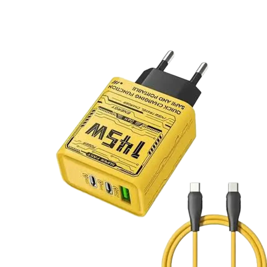 145W Triple Port Ultra-Fast Charging GaN Adapter Nexara Living