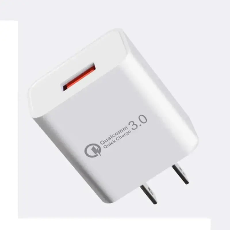 3-in-1 Telescopic USB Cable for Apple, Type-C, and Android Devices - 3A Fast Charging