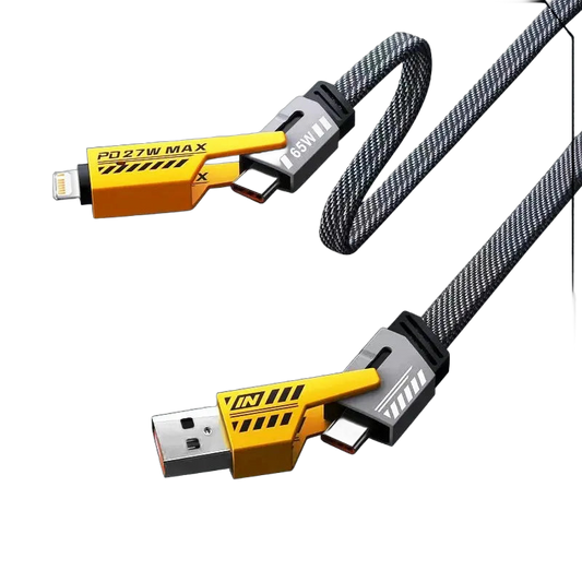4-in-1 Mecha Fast Charging Data Cable Nexara Living
