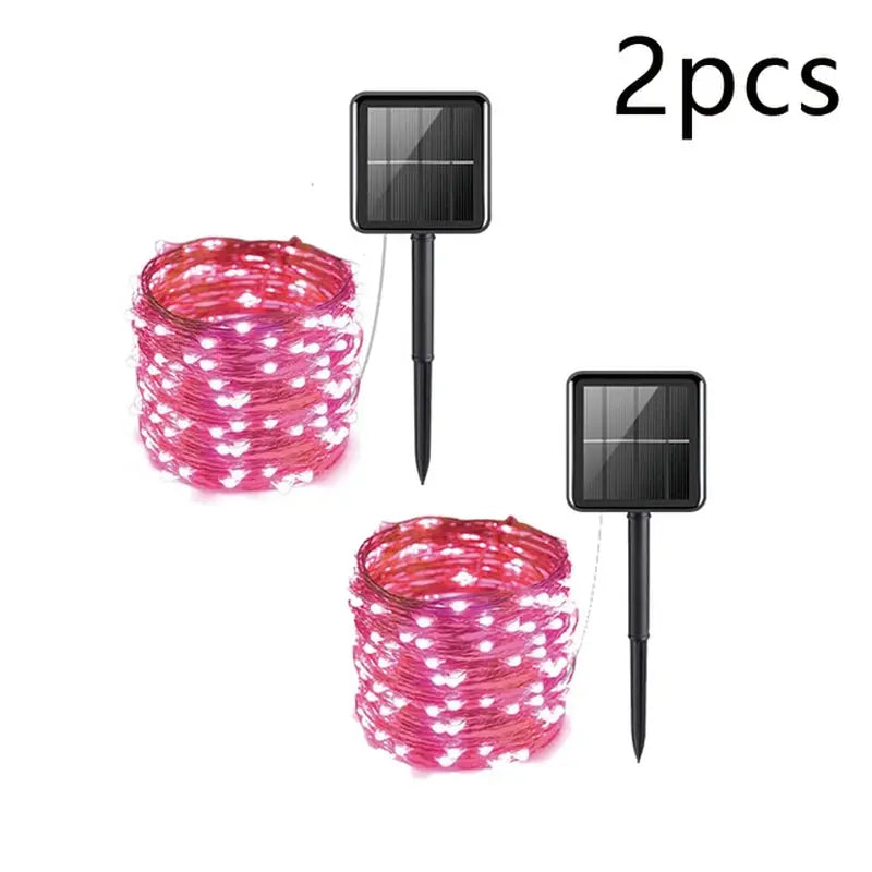 LED Solar Fairy String Lights for Outdoor Garden