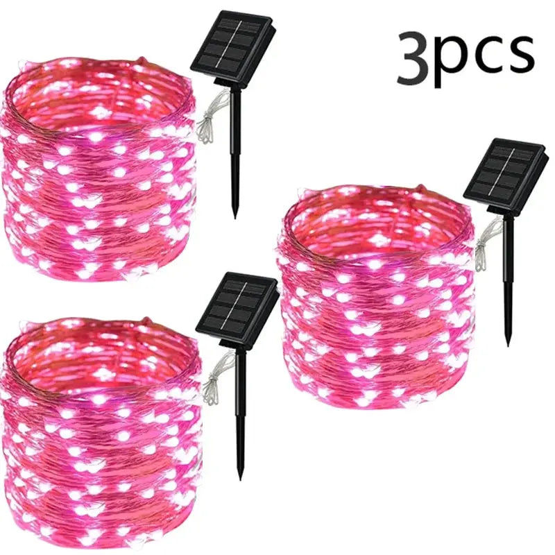 LED Solar Fairy String Lights for Outdoor Garden