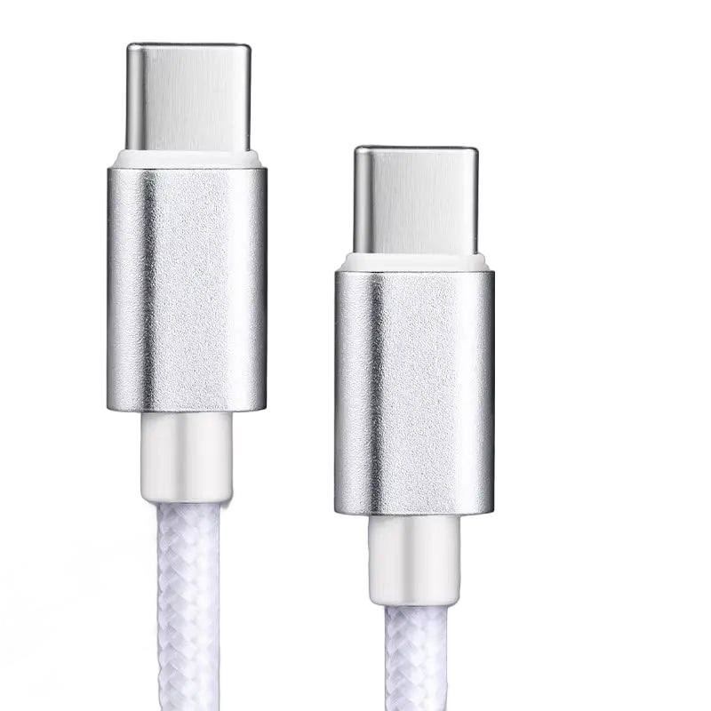 66W 5A Nylon USB Type-C to Type-C Fast Charging Cable - 1M, 2M, and 3M Nexara Living