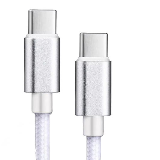 66W 5A Nylon USB Type-C to Type-C Fast Charging Cable - 1M, 2M, and 3M Nexara Living