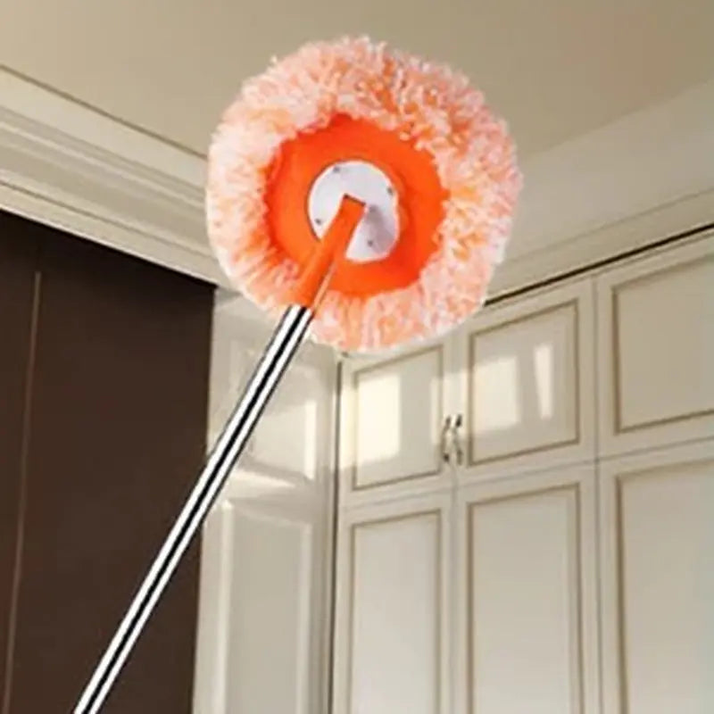 Adjustable Chenille Magic Mop with 4 Heads