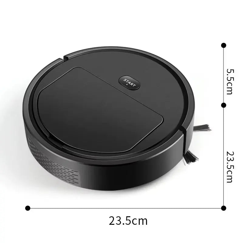 Advanced 3-in-1 Rechargeable Mini Vacuum Cleaner Robot for Efficient Cleaning Solutions