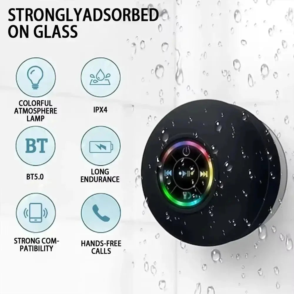 Experience Ultimate Freedom with the 2025 Waterproof Wireless LED Bluetooth Speaker - Your Perfect Portable Companion for Outdoor Adventures
