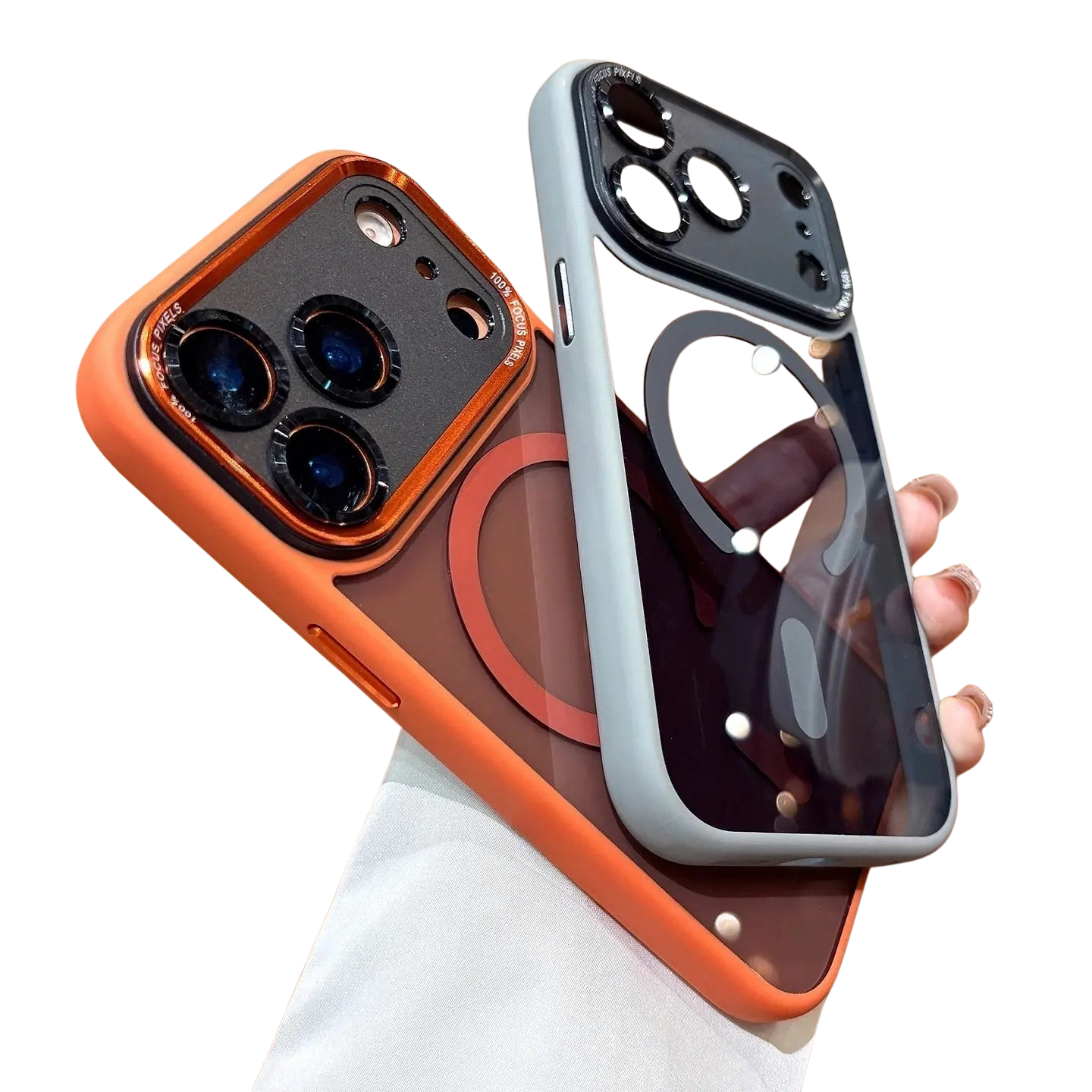 Hard Shockproof Cover MagSafe Case for iPhone 14/15/16/17 Pro Max Plus and Air Nexara Living