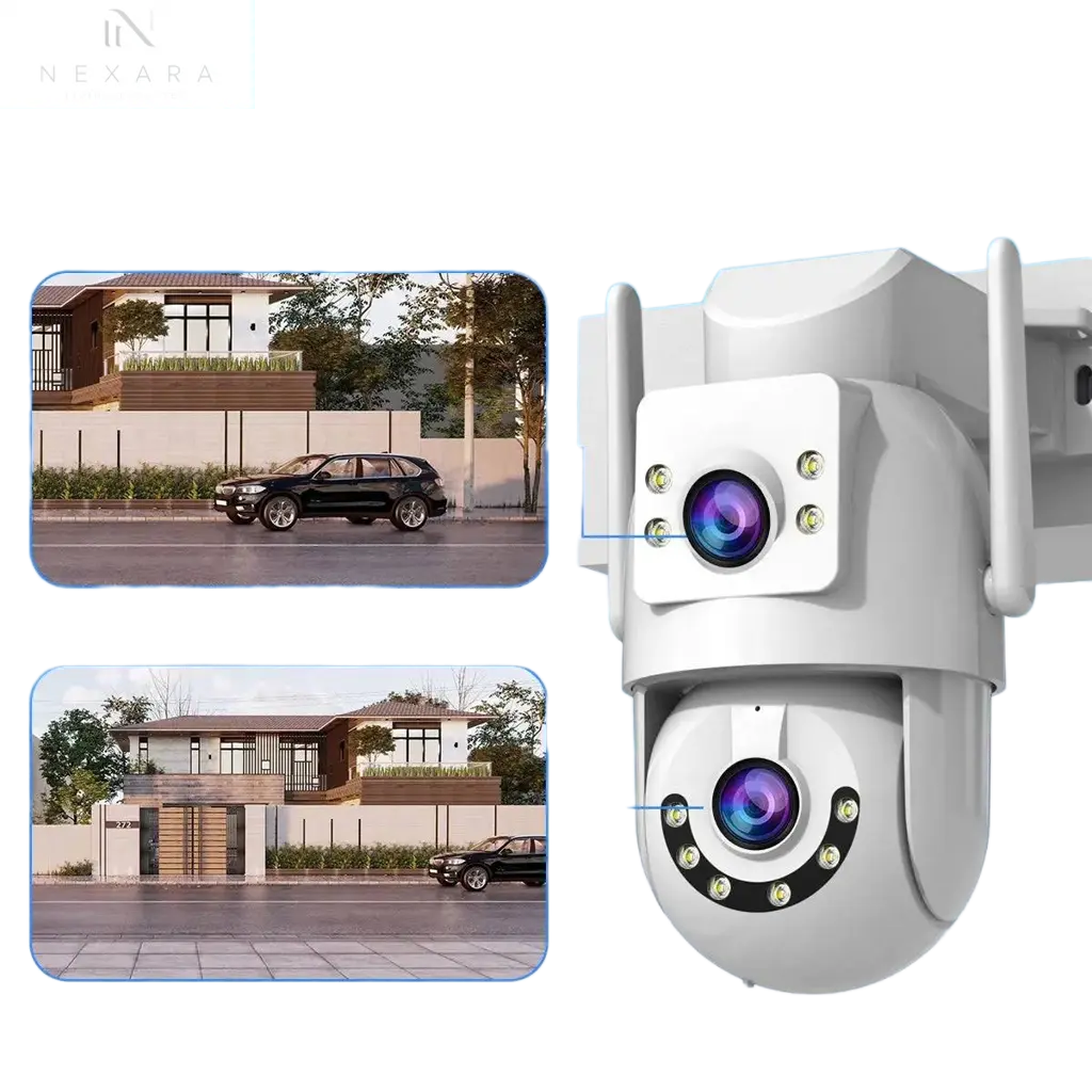 Jooan 4K 8MP HD Outdoor PTZ Security Camera with Advanced 5G WiFi Nexara Living