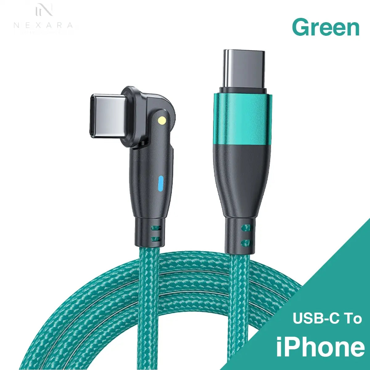 Premium USB-C to Type-C Fast Charging and Data Sync Cable for iPhone 15 and Samsung Devices - Available in 1M and 2M Lengths