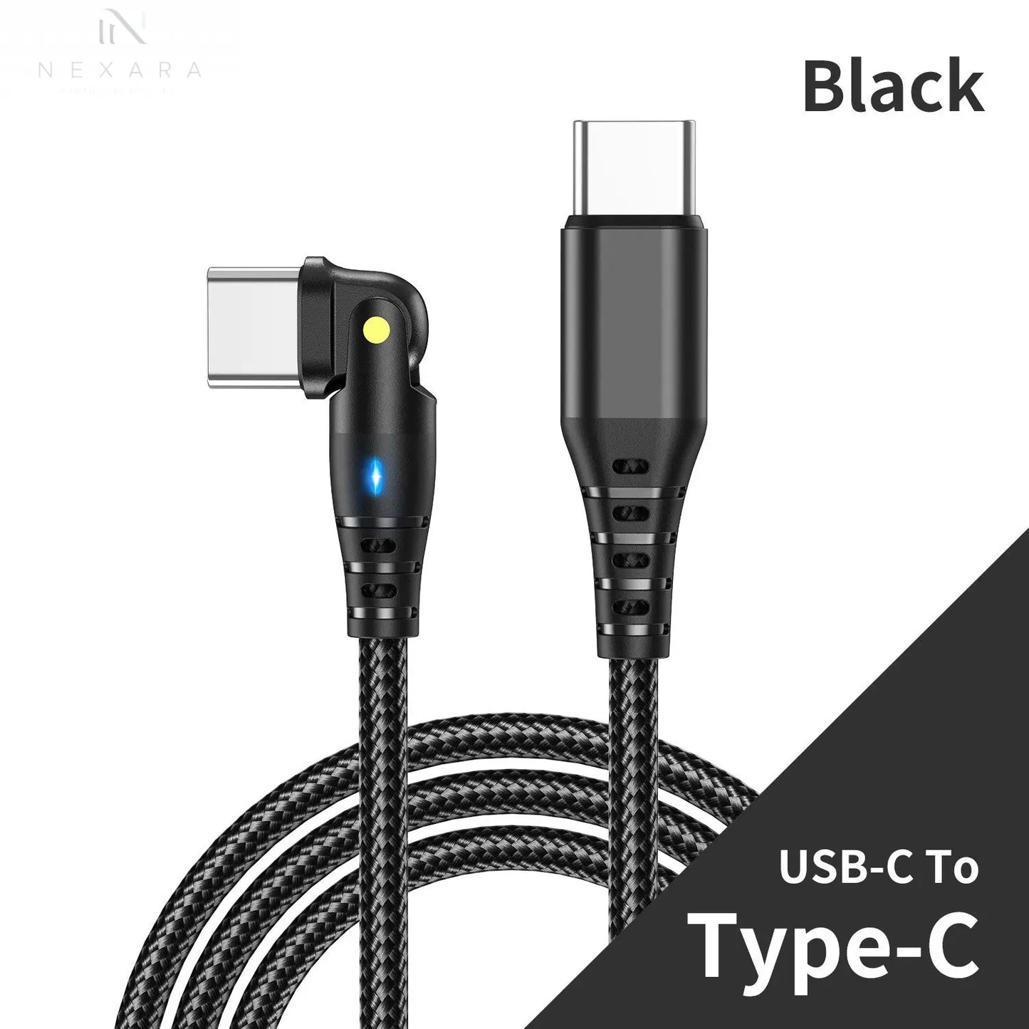 Premium USB-C to Type-C Fast Charging and Data Sync Cable for iPhone 15 and Samsung Devices - Available in 1M and 2M Lengths
