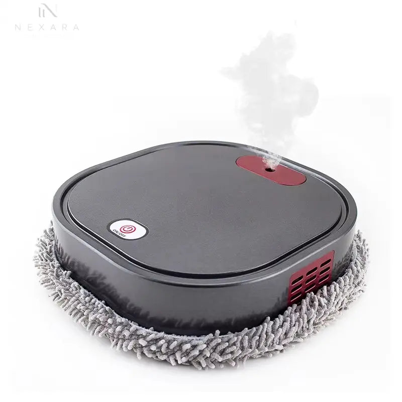 Revolutionary 3-in-1 Intelligent Robot Vacuum Cleaner and Mop with Smart Mopping and Spray Function for Effortless Home Cleaning