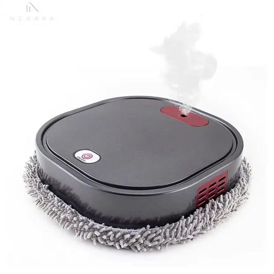Revolutionary 3-in-1 Intelligent Robot Vacuum Cleaner and Mop with Smart Mopping and Spray Function for Effortless Home Cleaning