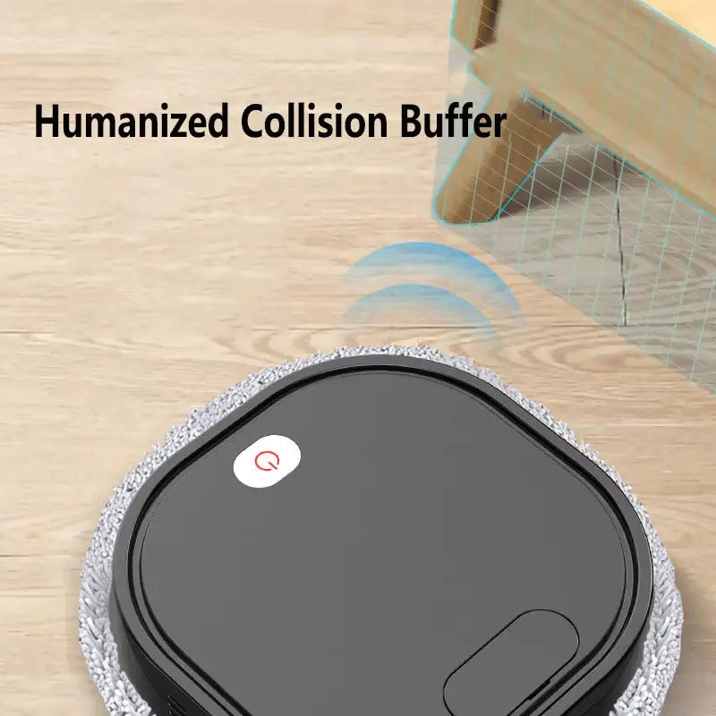 Revolutionary 3-in-1 Intelligent Robot Vacuum Cleaner and Mop with Smart Mopping and Spray Function for Effortless Home Cleaning