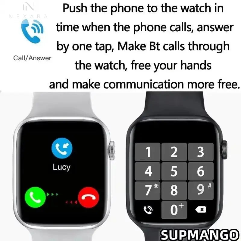 S8 X7 Smart Watch - Premium Health and Fitness Tracker with Call Functionality for Active Lifestyles