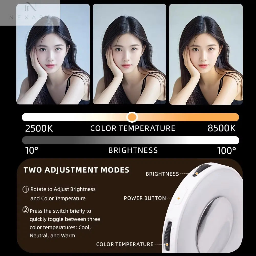 Magnetic Selfie Light for iPhone