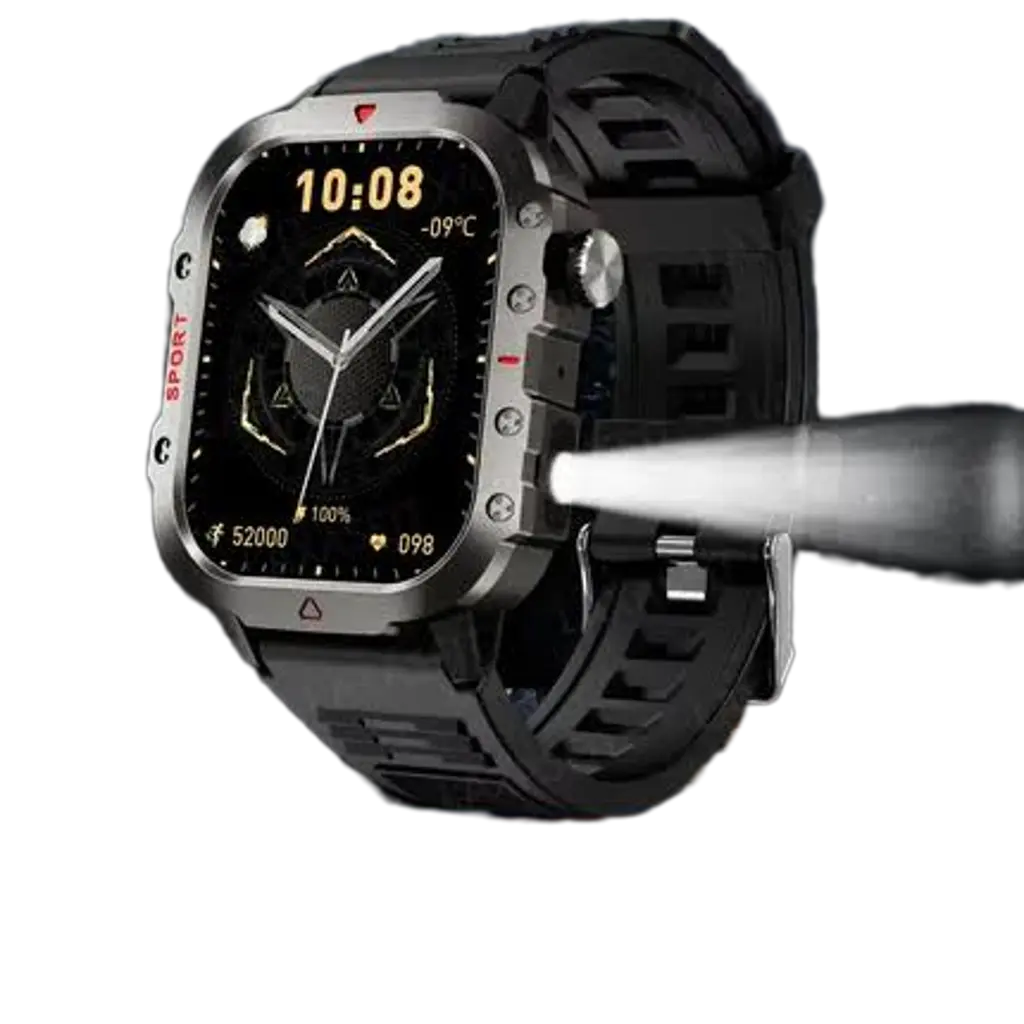 Smart Watch with 2.01" High-Definition Display, Bluetooth, Voice Assistant Nexara Living