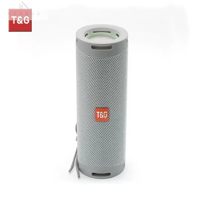 TG289 Premium Portable Bluetooth Speaker - Waterproof, 1800mAh Battery, Double Bass, AUX & TF Card Support with LED Lighting