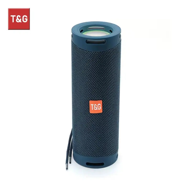 TG289 Premium Portable Bluetooth Speaker - Waterproof, 1800mAh Battery, Double Bass, AUX & TF Card Support with LED Lighting