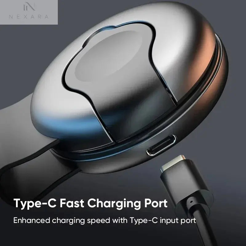 Ultimate 3-in-1 Portable Foldable Mini Wireless Charger Dock for iPhone, AirPods, and Apple Watch