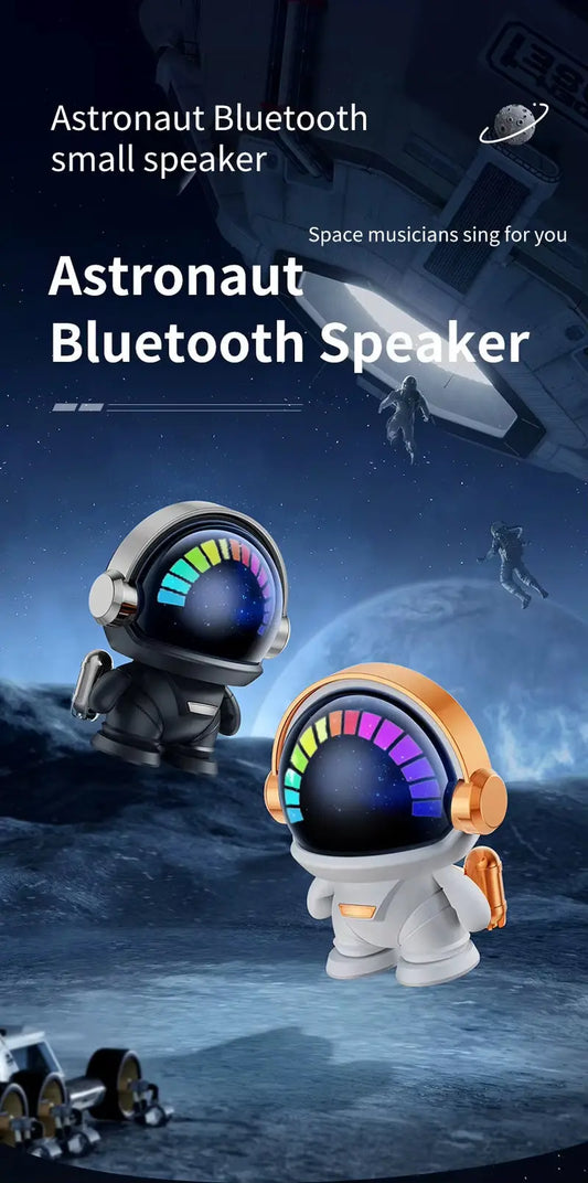 Wireless Bluetooth Astronaut Speaker: Portable TWS Subwoofer for Home and Outdoor Enjoyment
