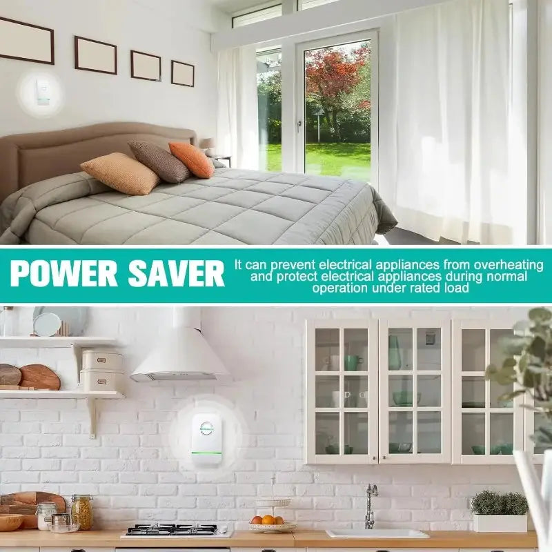 2025 Intelligent Power Saver: High-Efficiency Home Energy-Saving Device with US/EU Plug (90V-250V)