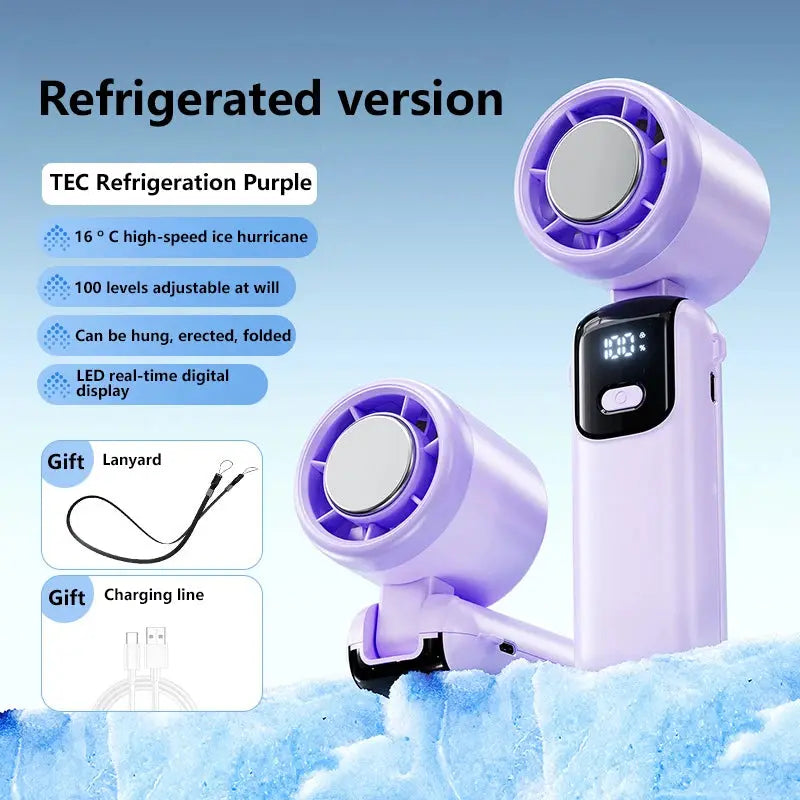 Xiaomi High-Speed Handheld Electric Fan with Turbo Functionality