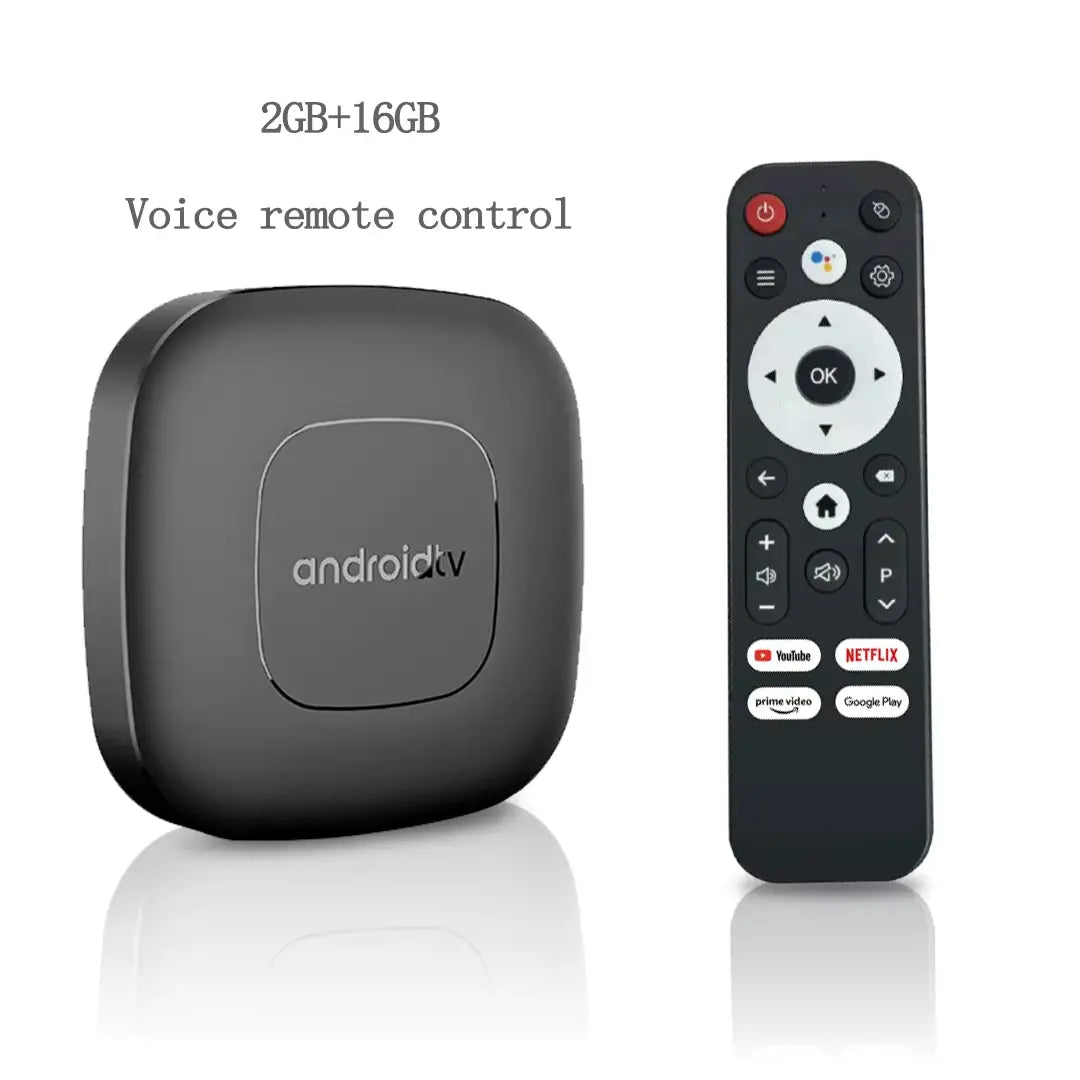 Android 13 Smart Home Theater TV Box with Allwinner H313, Google Assistant, Netflix Streaming, Bluetooth Media Player, 2GB RAM, 16GB Storage