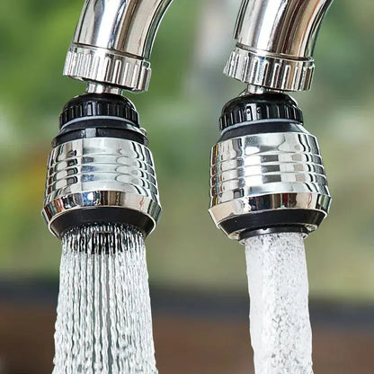 360° Rotating Kitchen Faucet with Pressurized Anti-Splash Extended Filter Foam Universal Sprayer