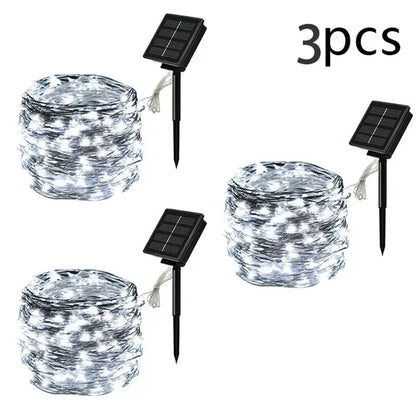 LED Solar Fairy String Lights for Outdoor Garden