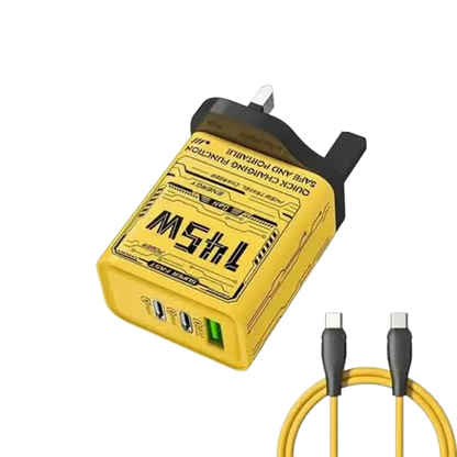 145W Triple Port Ultra-Fast Charging GaN Adapter Nexara Living