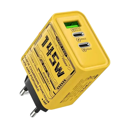 145W Triple Port Ultra-Fast Charging GaN Adapter Nexara Living