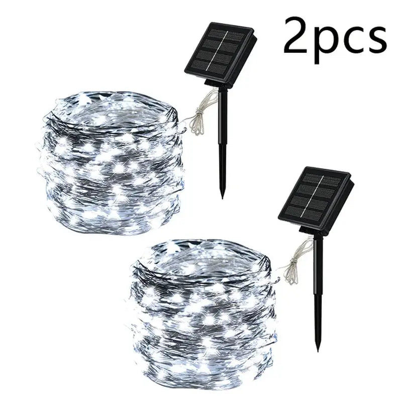 LED Solar Fairy String Lights for Outdoor Garden