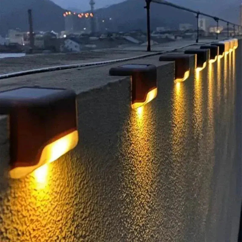 Outdoor Waterproof LED Solar Deck Lights - 4 to 32 Pack for Patios, Stairs, Railings, and Pathways