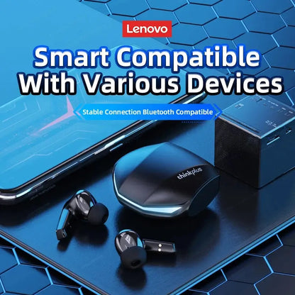 Gm2Pro Wireless Bluetooth Headset with LED Light, Waterproof Design, and Noise Cancelling Earbuds
