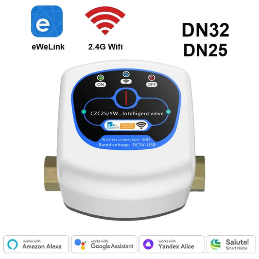 Smart Wireless Water Valve with Timer Automation