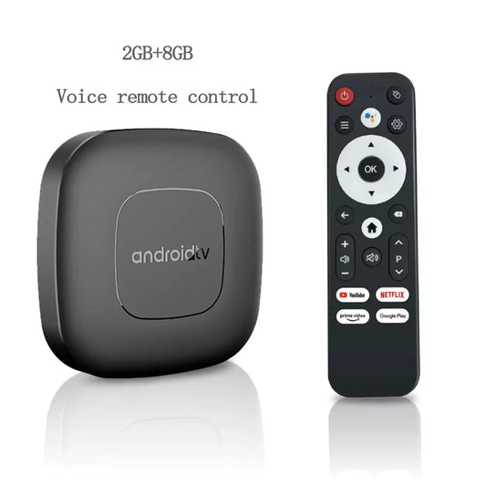 Android 13 Smart Home Theater TV Box with Allwinner H313, Google Assistant, Netflix Streaming, Bluetooth Media Player, 2GB RAM, 16GB Storage