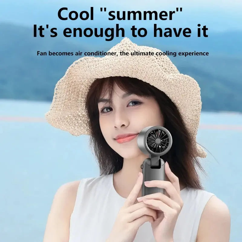 Xiaomi High-Speed Handheld Electric Fan with Turbo Functionality