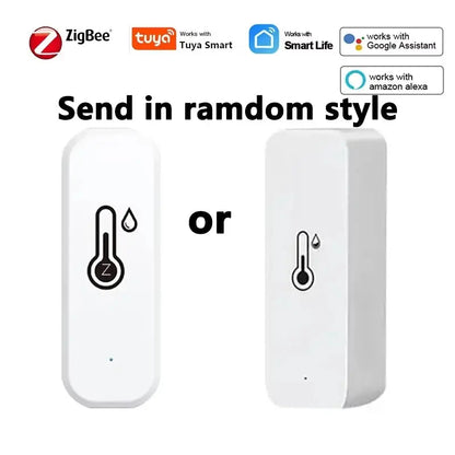 Tuya Zigbee Smart Temperature and Humidity Sensor with App Control and Remote Alarm