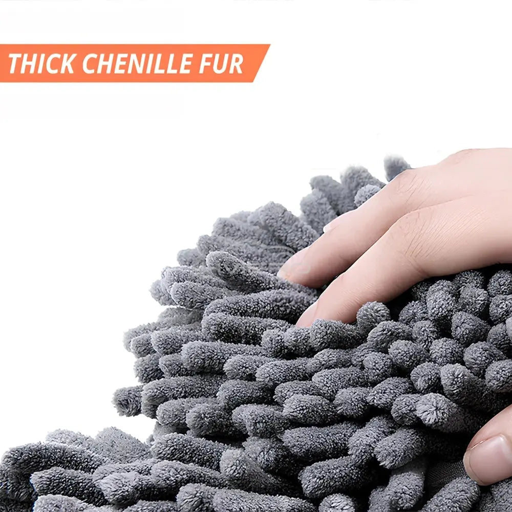 Multipurpose Car Cleaning Kit - Microfiber Brush, Mop, Sponge, and Wipe