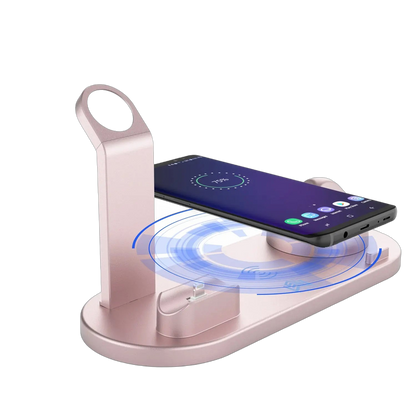4-in-1 Wireless Charging Station for Apple Watch, iPhone, and AirPods Pro Nexara Living