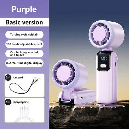 Xiaomi High-Speed Handheld Electric Fan with Turbo Functionality