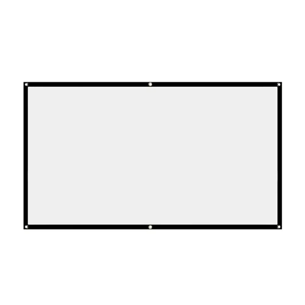 16:9 Portable HD Projector Screen - Available in 60/72/84/100/120/150 Inch