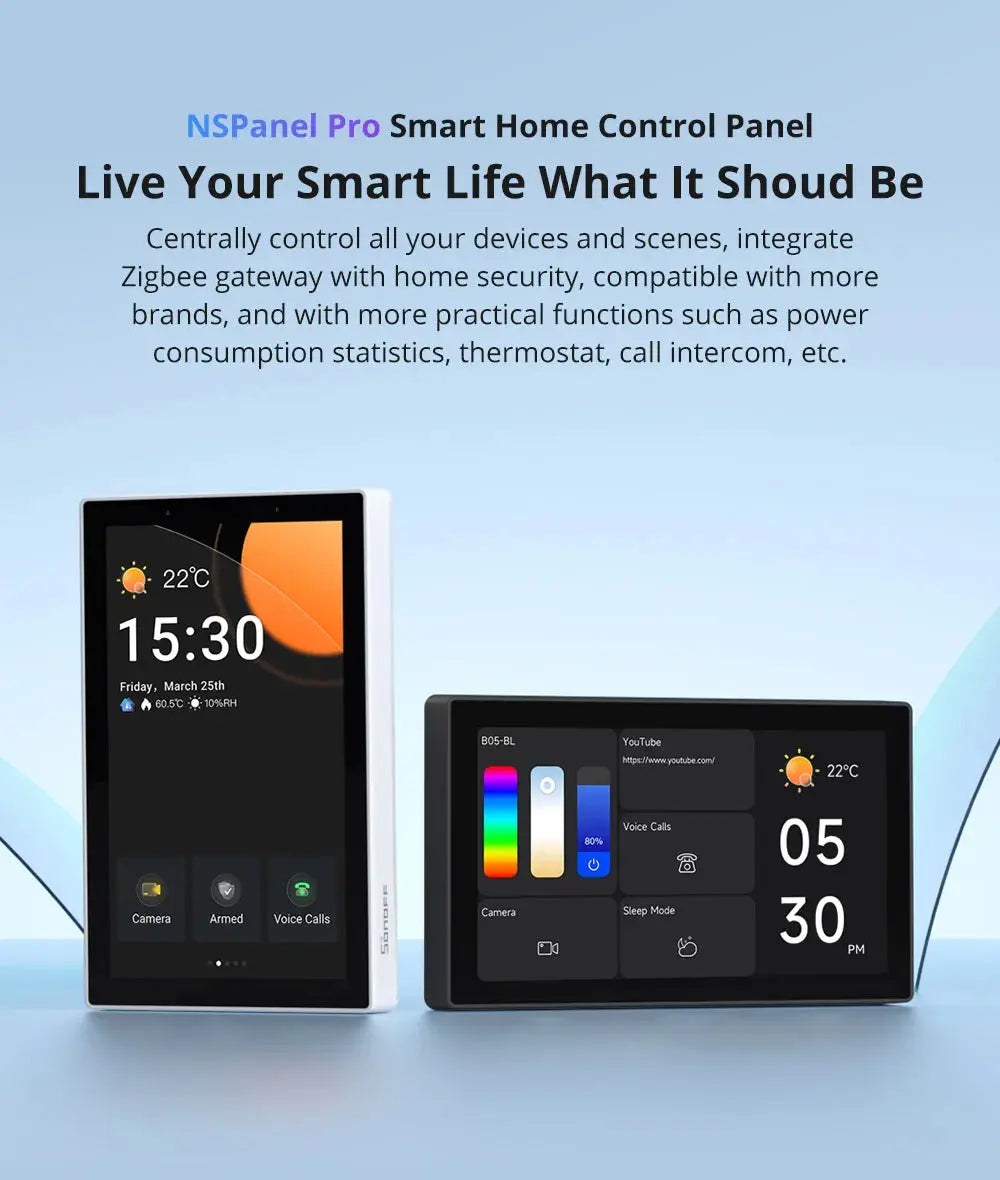 NSPANEL Pro 120/86 Wifi Smart Home Control Panel