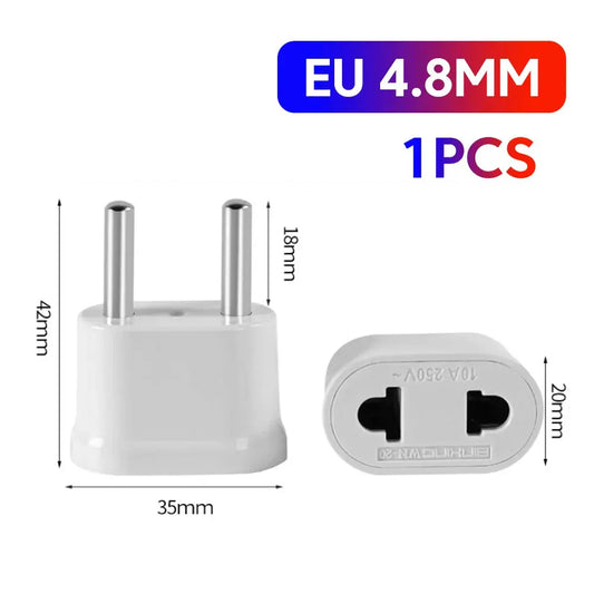 Universal Travel Power Plug Adapter for US to EU, UK, AU