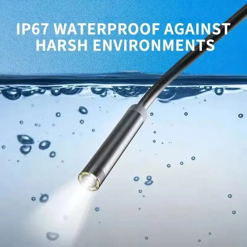 7.0MM TYPE-C Endoscope Camera IP67 Waterproof iPhone & Android