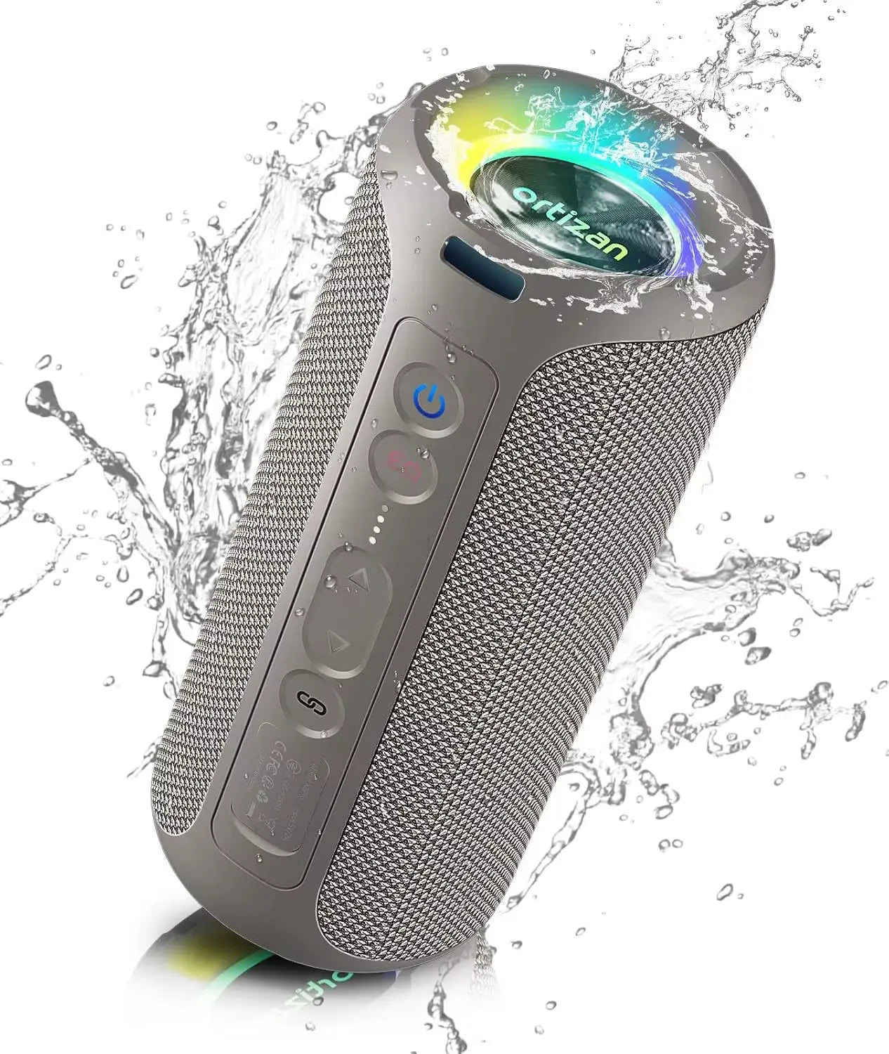 40W Portable Bluetooth Speakers with Enhanced Bass, 30-Hour Battery Life, IP7 Waterproof Rating