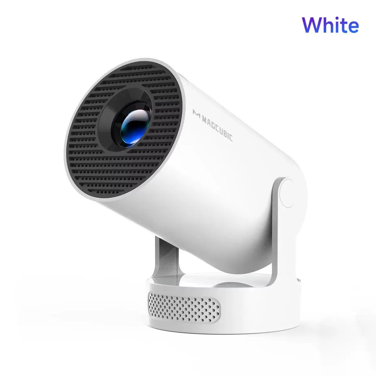 HY300 Pro 4K Portable Projector with Android 11, Dual WiFi, 290 ANSI Lumens, and Bluetooth 5.0 for Outdoor Cinema