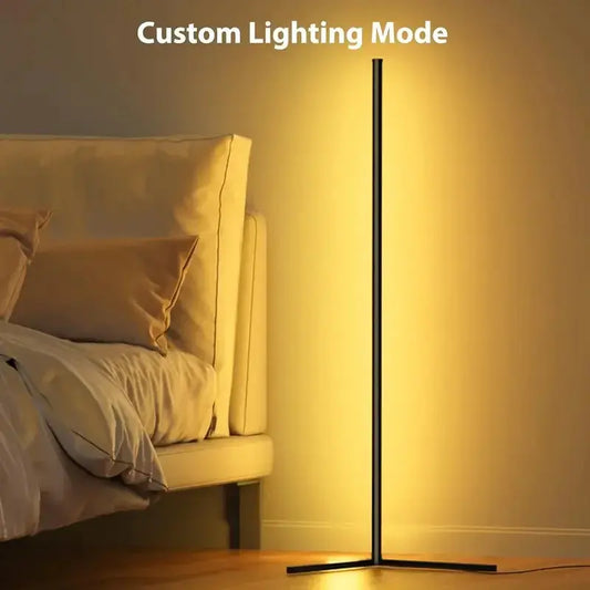 Smart RGB Floor Lamp with Music Synchronization and App Control