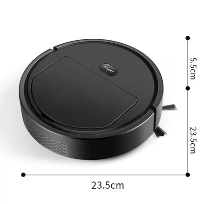 Advanced 3-in-1 Rechargeable Mini Vacuum Cleaner Robot for Efficient Cleaning Solutions